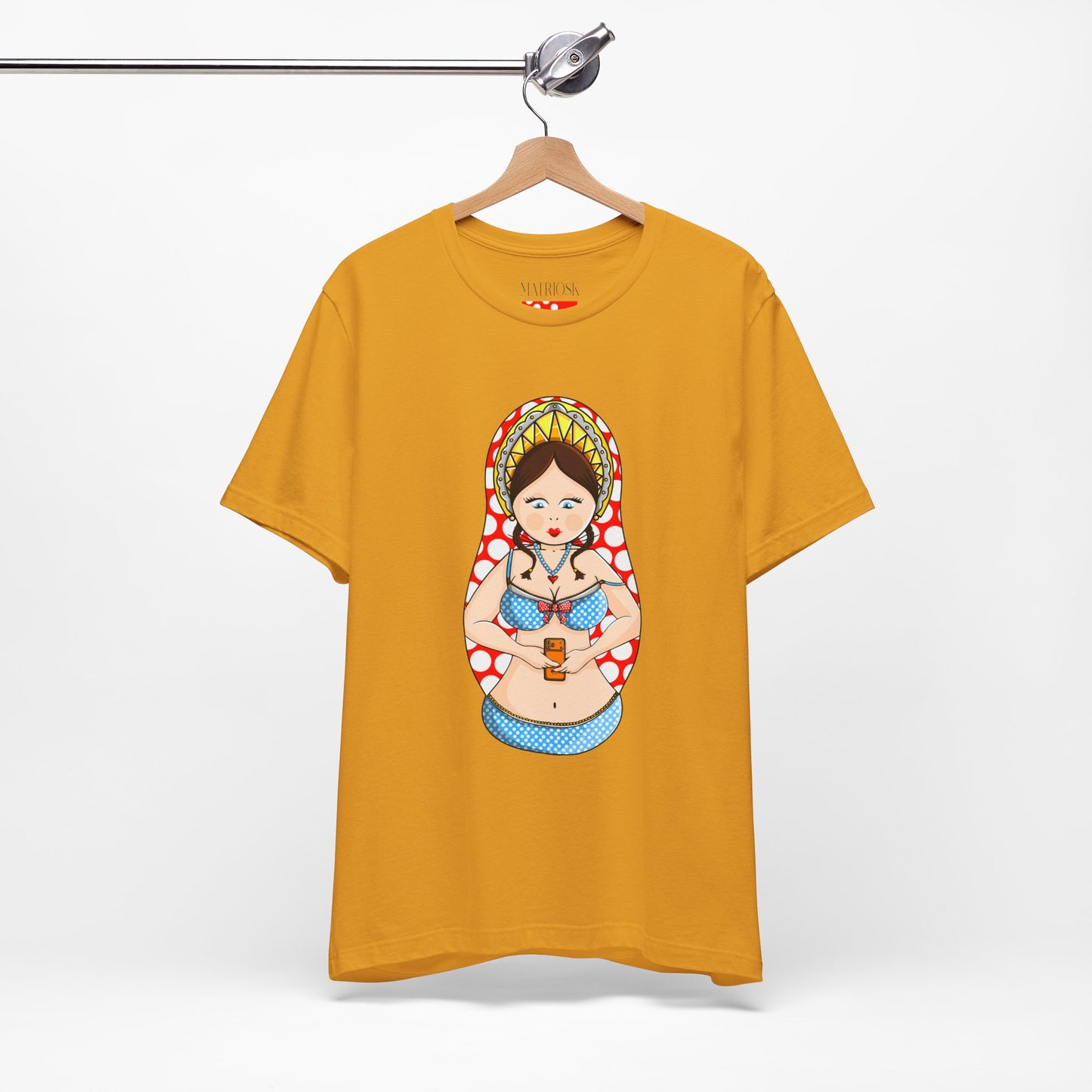 Copy of Matryoshka Doll Bikini Tee — Cute Russian Nesting Doll Graphic T-Shirt