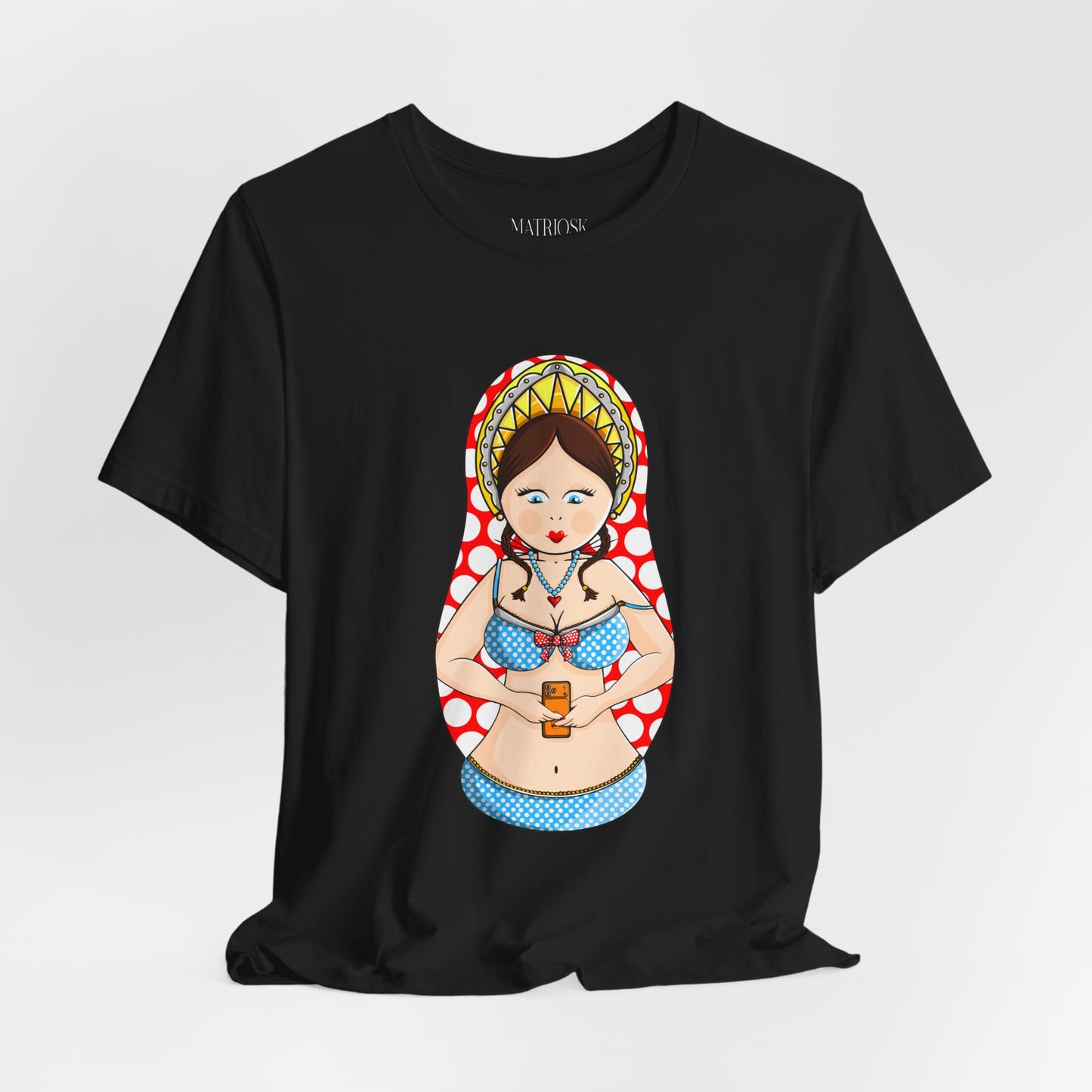 Copy of Matryoshka Doll Bikini Tee — Cute Russian Nesting Doll Graphic T-Shirt