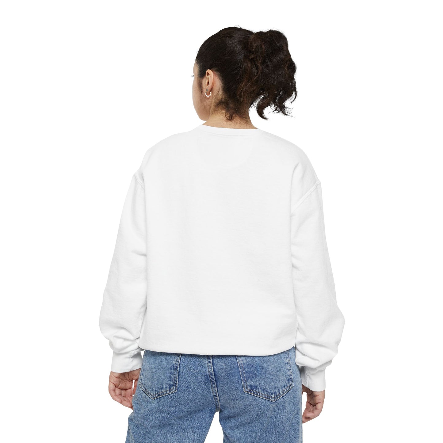 Floral Heart Sweatshirt — Folk Floral Heart Pullover