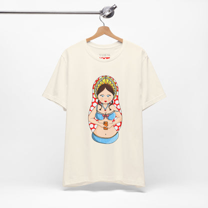 Copy of Matryoshka Doll Bikini Tee — Cute Russian Nesting Doll Graphic T-Shirt