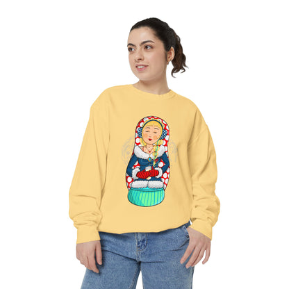 Unisex Garment-Dyed Sweatshirt