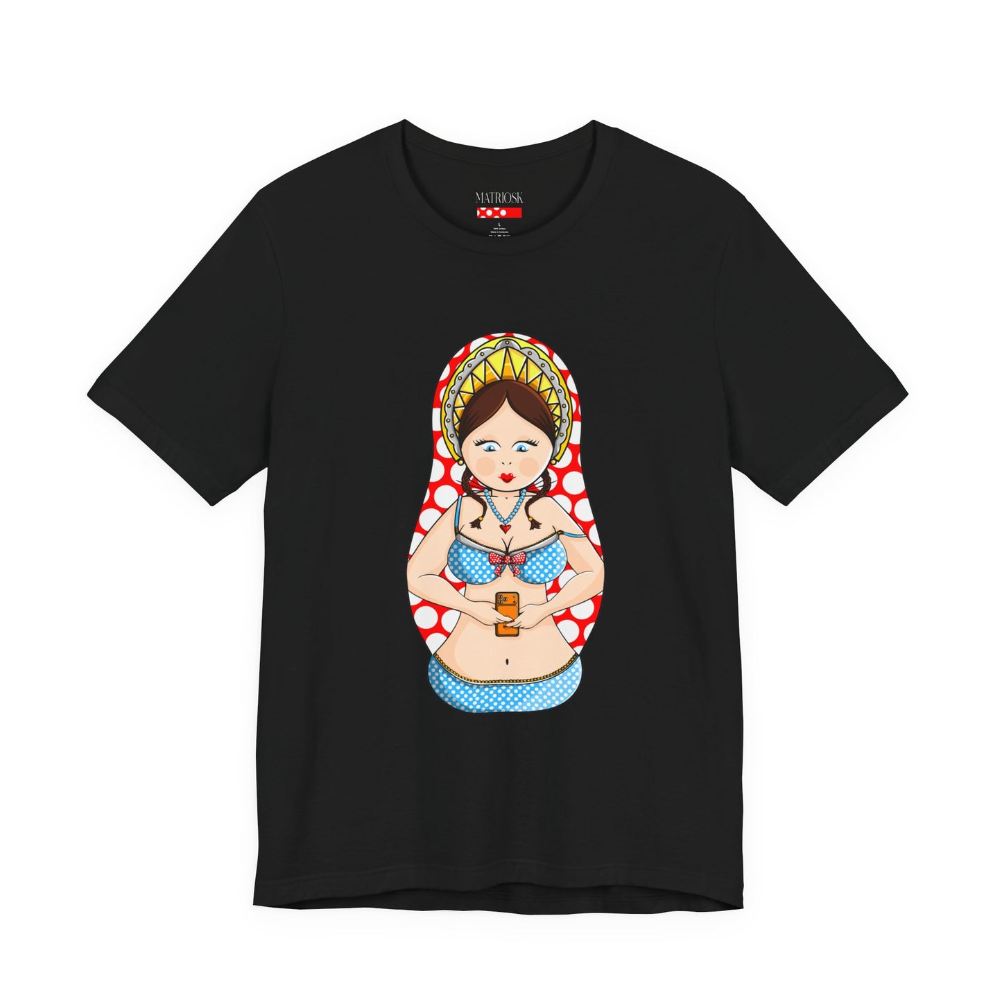 Copy of Matryoshka Doll Bikini Tee — Cute Russian Nesting Doll Graphic T-Shirt