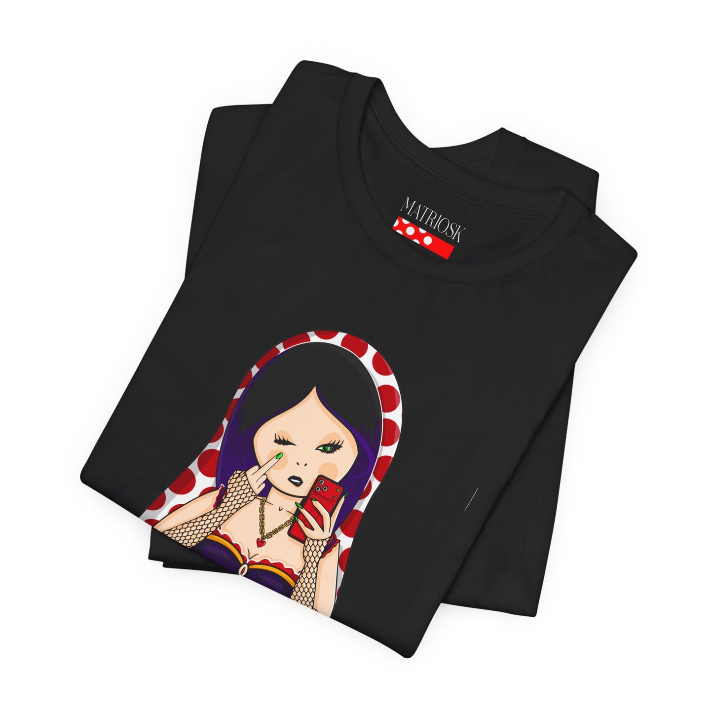 Gothic Matryoshka Doll Tee — Dark Doll Graphic T-Shirt