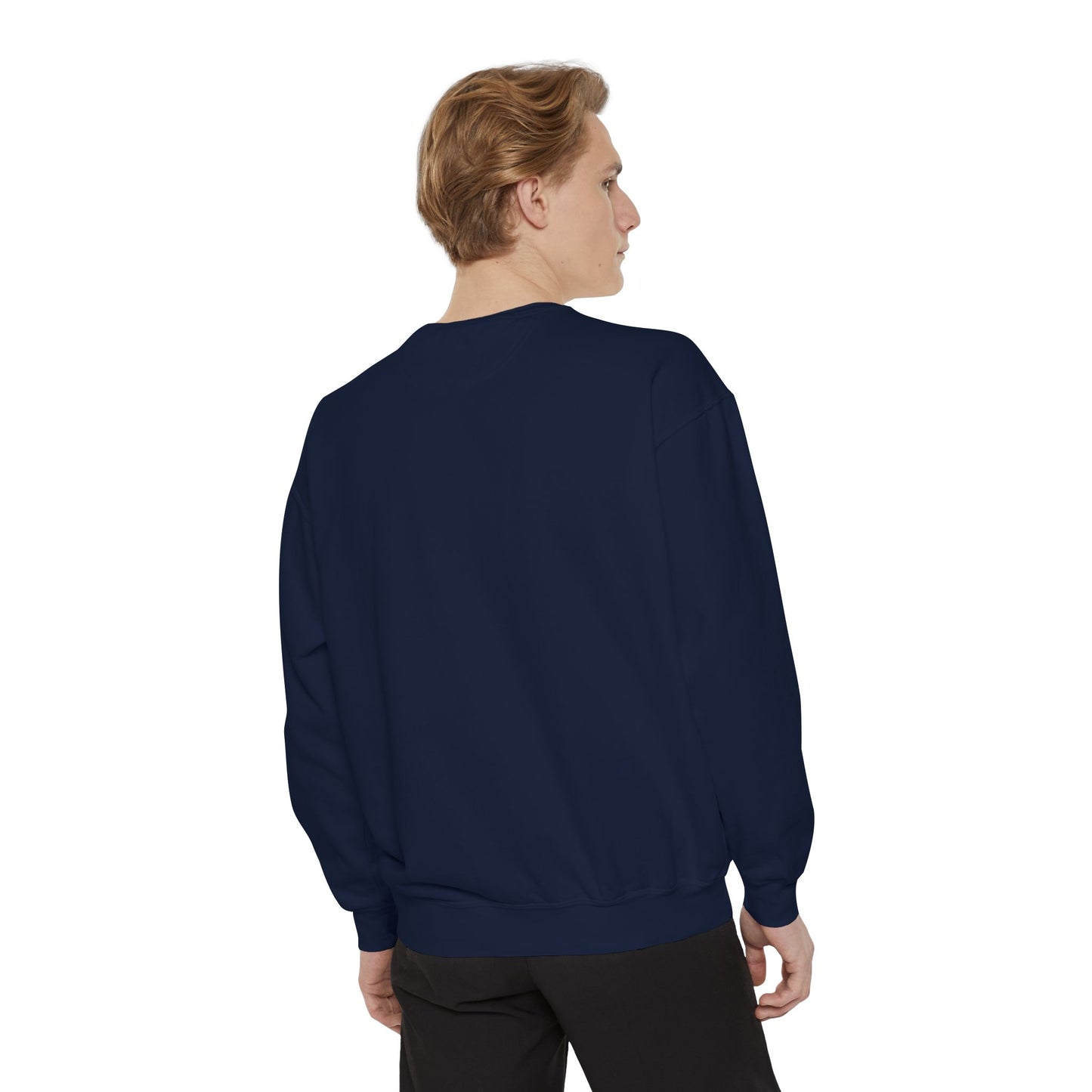 Floral Heart Sweatshirt — Botanical Line Art Crewneck