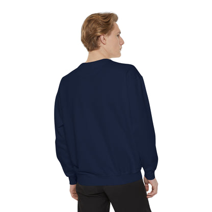 Floral Heart Sweatshirt — Botanical Line Art Crewneck