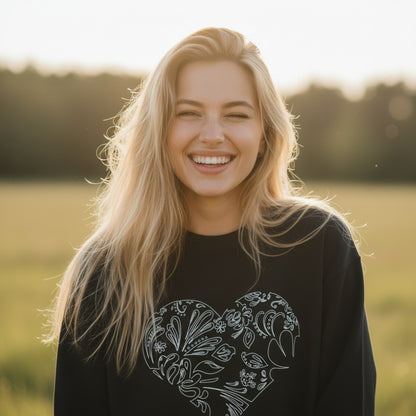 Copy of Copy of Matryoshka Doll Sweatshirt - Colorful Russian Nesting Doll Graphic Crewneck
