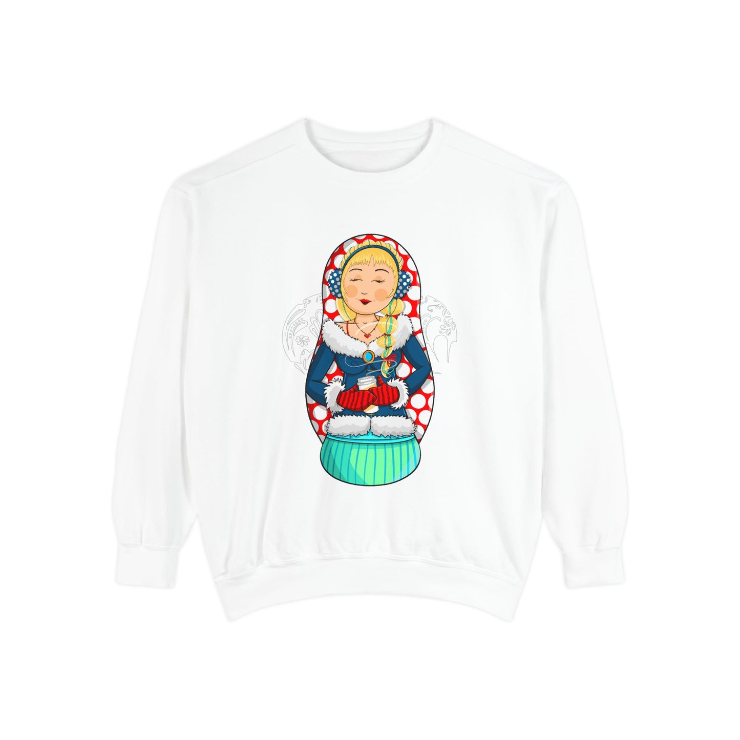 Unisex Garment-Dyed Sweatshirt