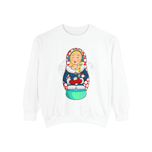 Unisex Garment-Dyed Sweatshirt