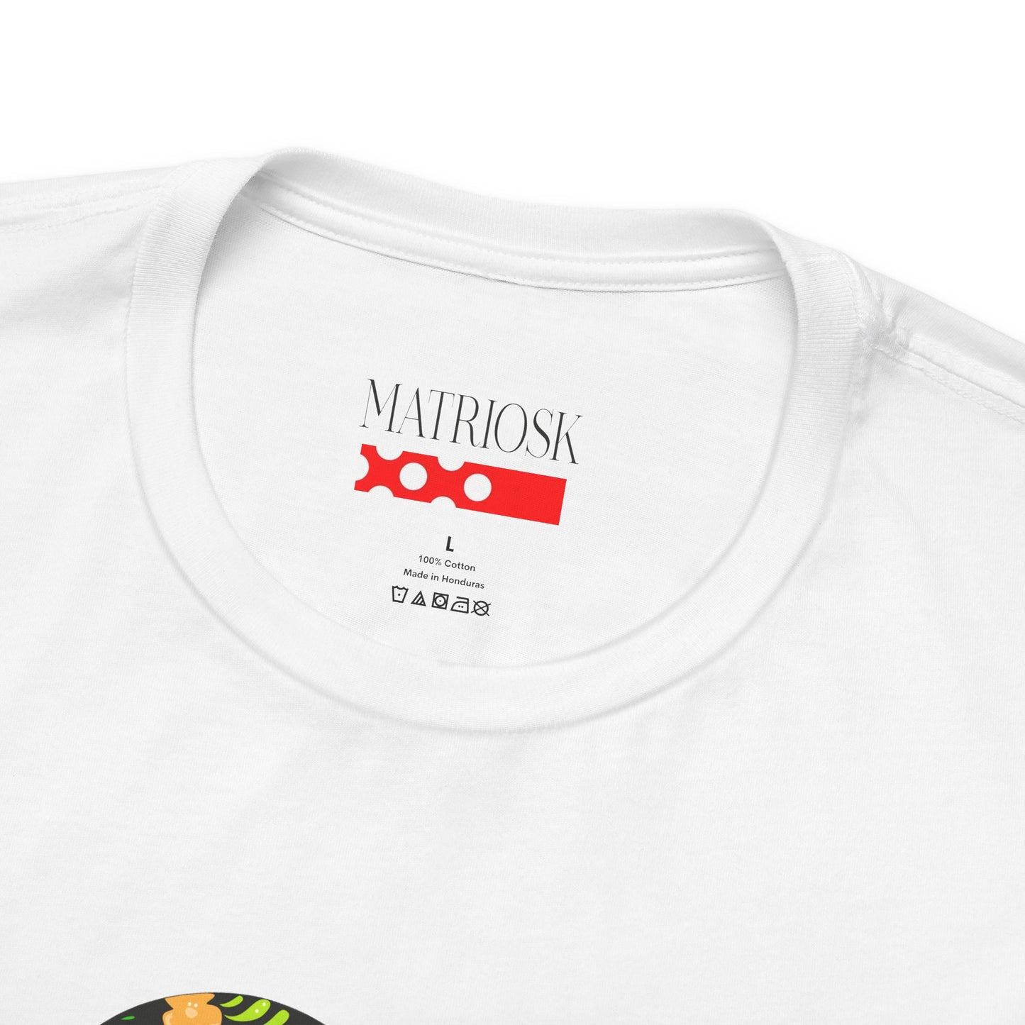 Floral Heart T-Shirt — Colorful Garden Heart Graphic Tee