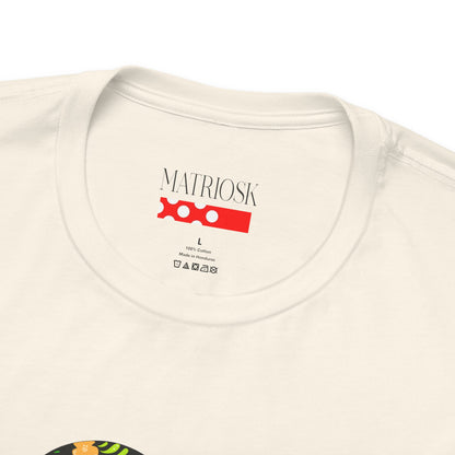 Floral Heart T-Shirt — Colorful Garden Heart Graphic Tee