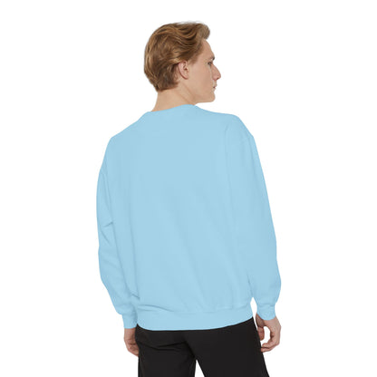 Floral Heart Sweatshirt — Botanical Line Art Crewneck