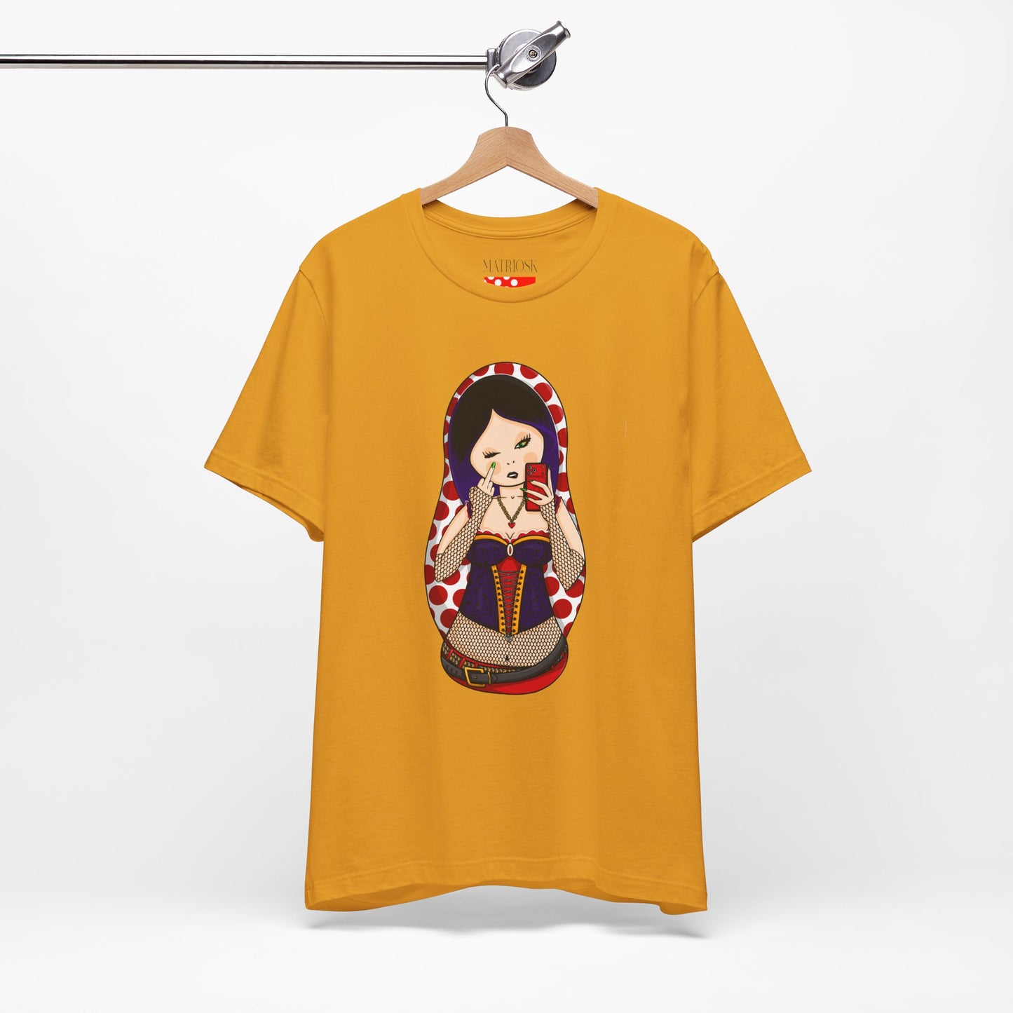 Gothic Matryoshka Doll Tee — Dark Doll Graphic T-Shirt