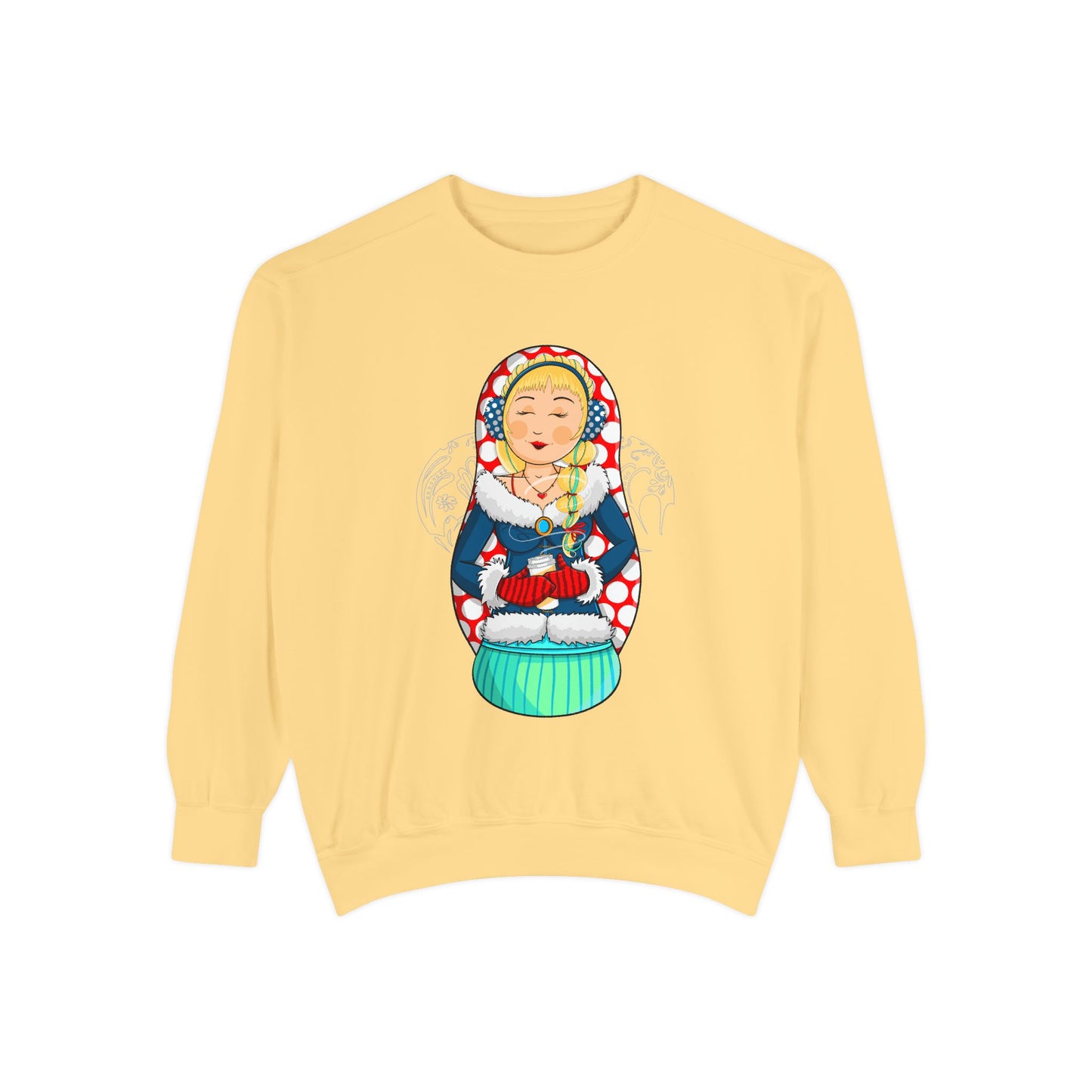 Unisex Garment-Dyed Sweatshirt