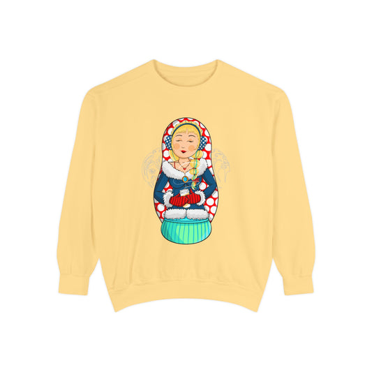 Unisex Garment-Dyed Sweatshirt