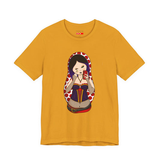 Gothic Matryoshka Doll Tee — Dark Doll Graphic T-Shirt