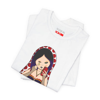 Gothic Matryoshka Doll Tee — Dark Doll Graphic T-Shirt