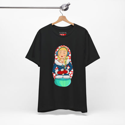 Copy of Matryoshka Doll Graphic Tee — Colorful Russian Nesting Doll T-Shirt