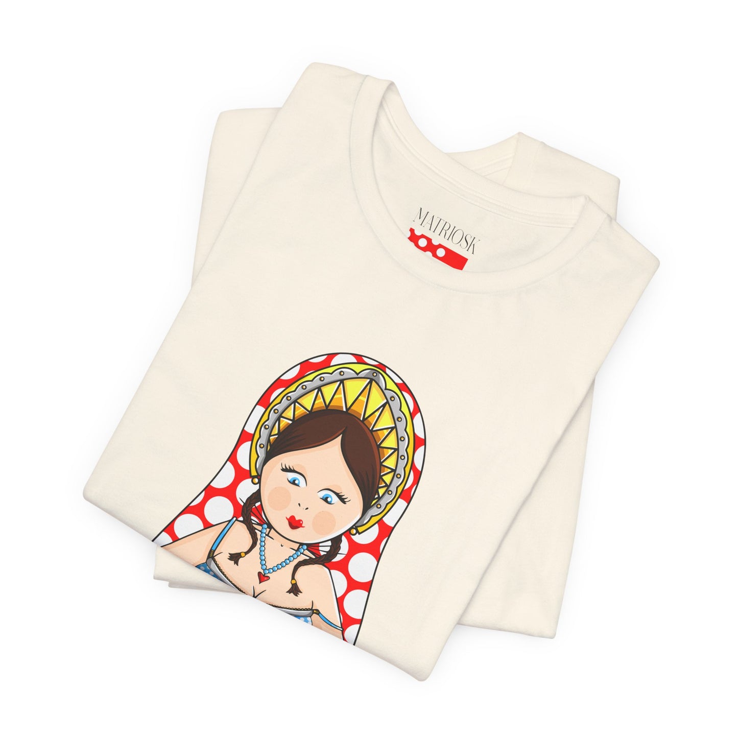 Copy of Matryoshka Doll Bikini Tee — Cute Russian Nesting Doll Graphic T-Shirt