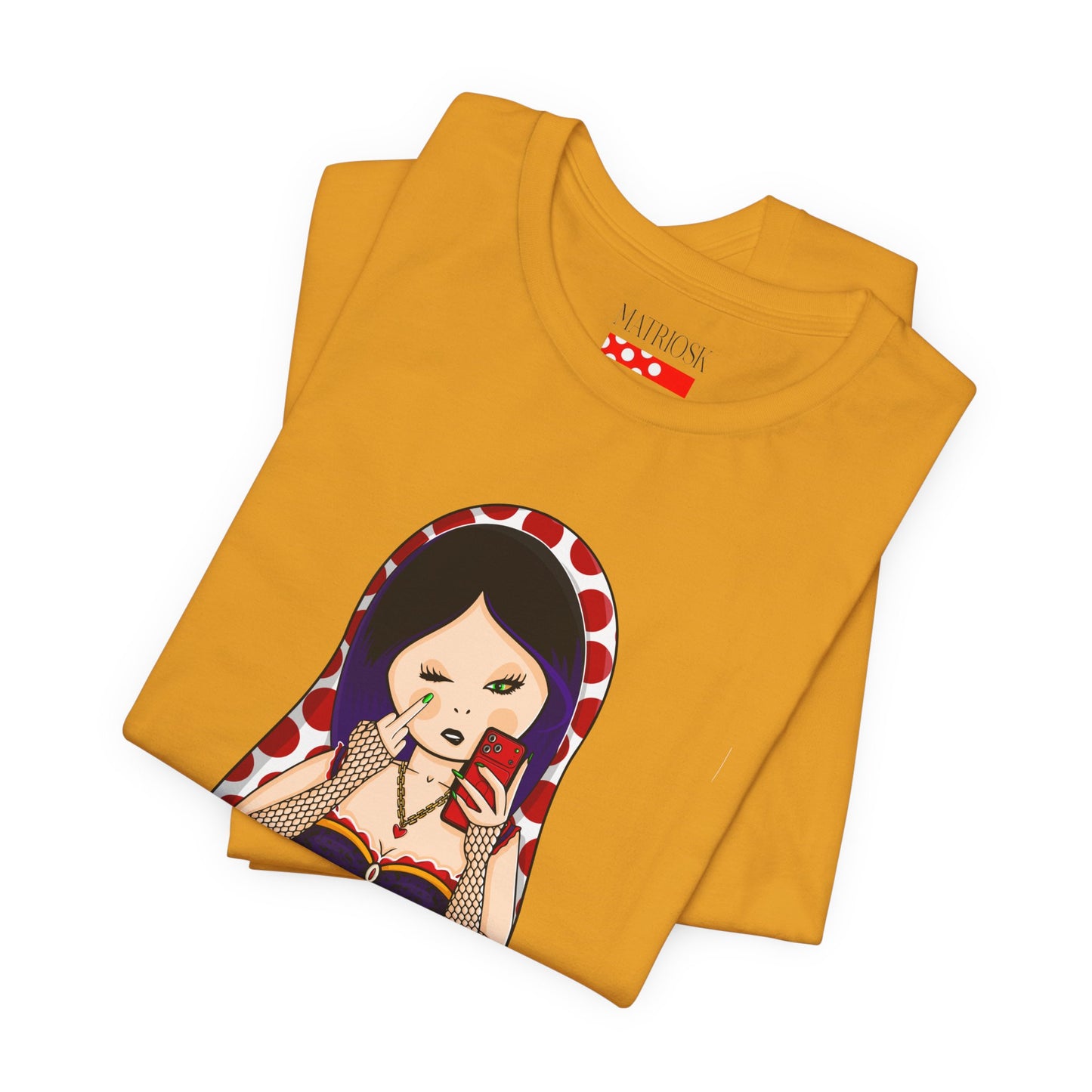 Gothic Matryoshka Doll Tee — Dark Doll Graphic T-Shirt
