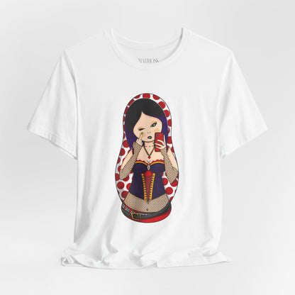 Gothic Matryoshka Doll Tee — Dark Doll Graphic T-Shirt
